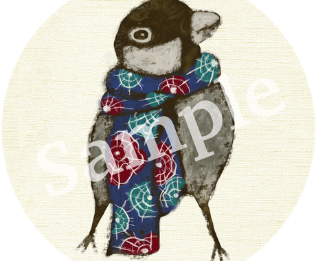 手描きレトロ絵本風アイコン描きます ペットや可愛い動物をアイコンに レトロな手描き絵本風 アイコン作成 ココナラ