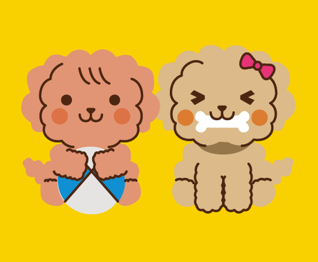 可愛いキャラクター作ります 最短1日 女性向けキャラ キャンペーン価格 先着２名様 キャラクター作成 ココナラ