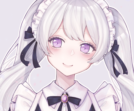 キラキラな可愛い女の子のアイコン描きます どんな女の子でもお描きできます キャラデザも アイコン作成 ココナラ