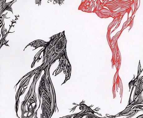 ボールペン画 細密画 で絵を描きます 世界にひとつ あなたのお部屋に個性的な絵を飾ってみませんか イラスト作成 ココナラ