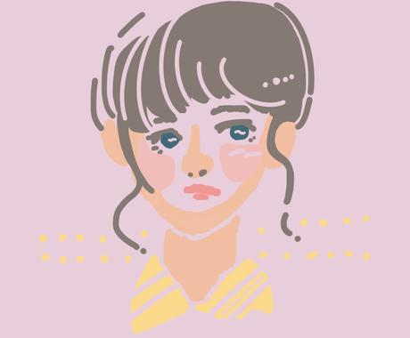 淡くて一味あるおしゃれな似顔絵描きます 大人っぽいおしゃれなアイコンで一味ちがうアカウントに アイコン作成 ココナラ