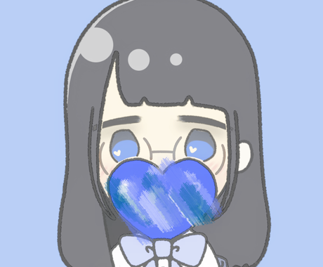 ゆるふわデザイン 推し様の名前入りアイコン描きます アイコン映えするデフォルメキャラのゆるふわデザイン アイコン作成 ココナラ