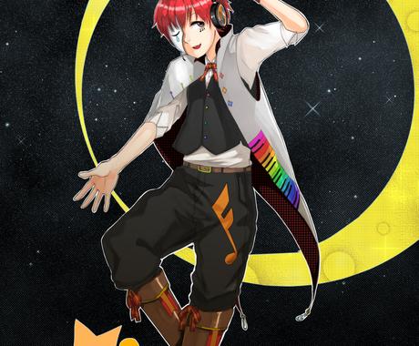 立ち絵 ファイル形式サイズ自由 イラスト製作します 淡目の塗りで優しいイラストに仕上がります キャラクター作成 ココナラ