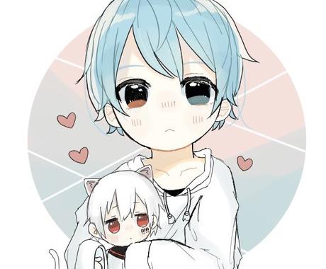 イラストを描きます 自分で作ったトレスを使って アイコンを描きます アイコン作成 ココナラ