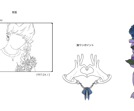 あなたの推しを可愛いイラストにします 生誕グッズ製作などに 最高な推しを大切なイラストに イラスト作成 ココナラ