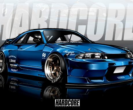 みなさまの愛車 車 バイク イラスト描きます 車好きな友達や家族 恋人のプレゼントに イラスト作成 ココナラ