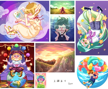 カートゥーンなアイコン作成します 海外アニメ風のデフォルメアイコン アイコン作成 ココナラ