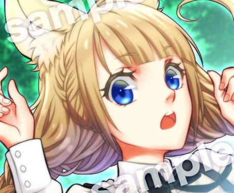 Snsなどで使用するアイコンイラスト作成いたします イラストお描きします オプションでヘッダー画像のサイズも対応 アイコン作成 ココナラ