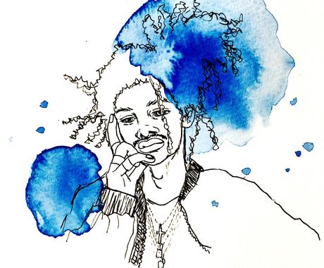 オシャレ ファッションイラスト風似顔絵を描きます 他にはない個性的な似顔絵をお探しの方にオススメです 似顔絵作成 ココナラ