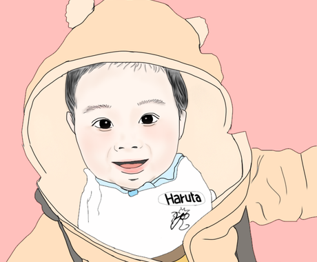 可愛い お洒落な似顔絵イラスト描きます Sns用プロフィールアイコンやプレゼントとしていかがですか 似顔絵作成 ココナラ