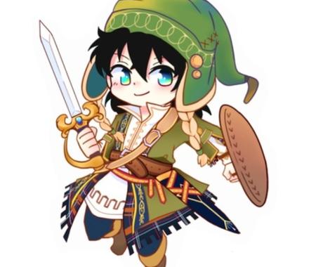 デフォルメ全身イラスト描きます 版権以外商用ok アクキー向けに裏面デザインも可 イラスト作成 ココナラ