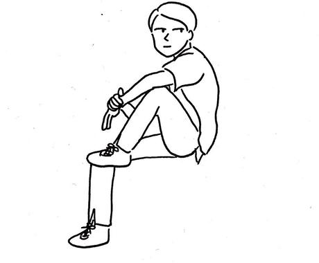 あなたを幸せにするイラストを描きます シンプルだけど アメリカンなイラストです 似顔絵作成 ココナラ