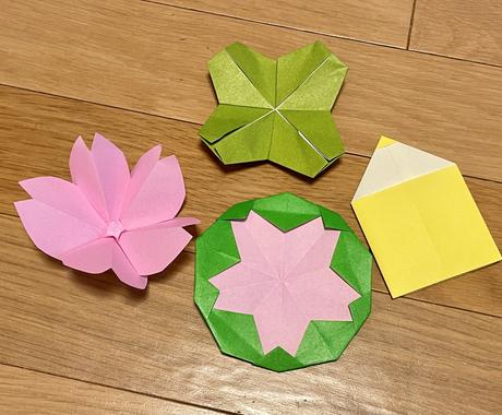 折り紙で作る簡単な春の飾り教えます 学校の掲示板を春色にしませんか 趣味のアドバイス おすすめ ココナラ