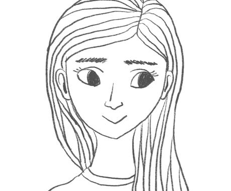 おしゃれかわいい海外風イラストを作成します 線のみのイラストなら1000円 ブログやsns 名刺に アイコン作成 ココナラ