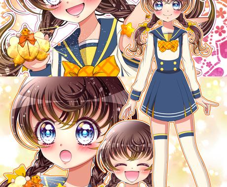 少女漫画な可愛いキャラクターデザインをします 少女漫画なキラキラで特徴的な愛されるキャラクターはいかが キャラクター作成 ココナラ