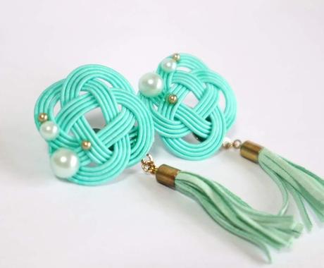 贈り物に おしゃれな水引のアクセサリー作ります 浴衣にも普段着にも 世界に１つの海外へ向けた日本土産として オリジナルグッズ販売 ココナラ