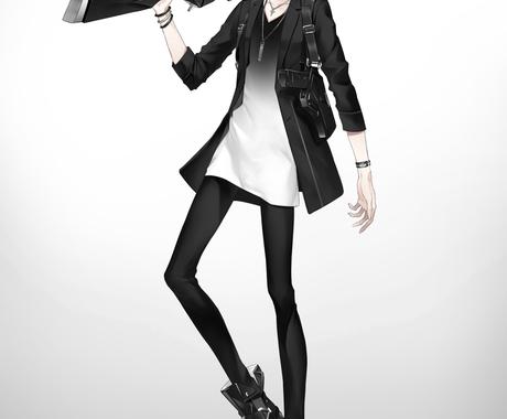 イラスト立ち絵 キャラデザを制作します ゲームのキャラクターとして グッズや キャラクター作成 ココナラ