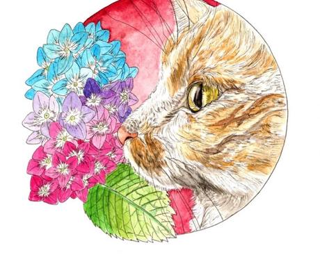 動物の絵でかわいいイラスト描きます 動物を細かい線画と透明水彩で仕上げます イラスト作成 ココナラ