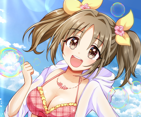 萌え系 人物イラスト描きます 顔とバスト 簡単な背景までおまかせ 成人向けも可能 イラスト作成 ココナラ