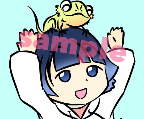 ゆるふわかわいいアイコンやトプ画描きます 注目される自分らしいアイコン探してるあなたに アイコン作成 ココナラ