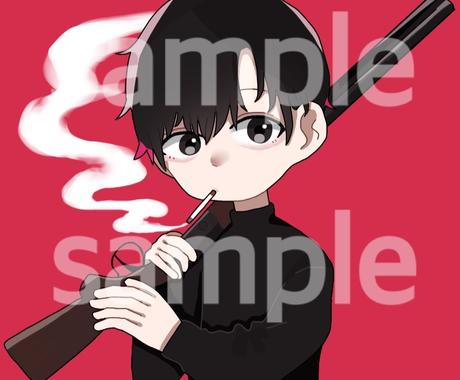 Sns用のアイコンを作成します あなただけのデフォルメ調の可愛いイラストお描きします アイコン作成 ココナラ