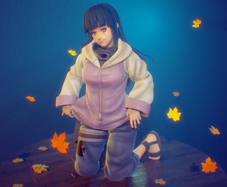 ３dのキャラクターモデル作ります オリキャラ 版権キャラを３dフィギュア化 キャラクターモデリング ココナラ