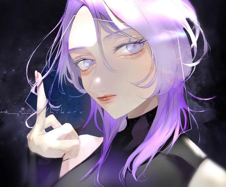 オリキャラのアイコンイラスト作成を行います アナログ絵も受付中 主に美男美女系 アイコン用など イラスト作成 ココナラ