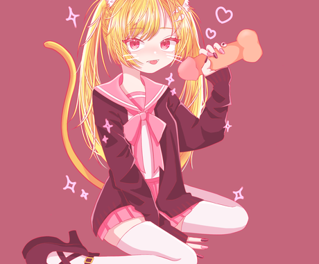 イラスト アイコンを描きます 中一女子 お小遣い稼ぎたいのでぜひ アイコン作成 ココナラ