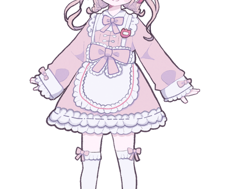 背景も かわいい立ち絵 イラストを低価格で描きます Trpg 創作 Vtuber等ok キャラデザもします イラスト作成 ココナラ