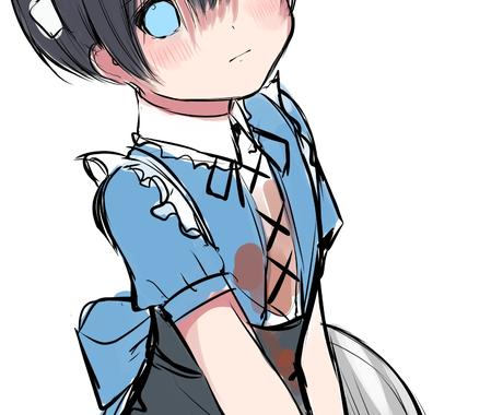 あなただけの 儚く可愛い 1枚絵イラスト描きます Sns Mv用 プレゼント用などご気軽にご相談ください イラスト作成 ココナラ