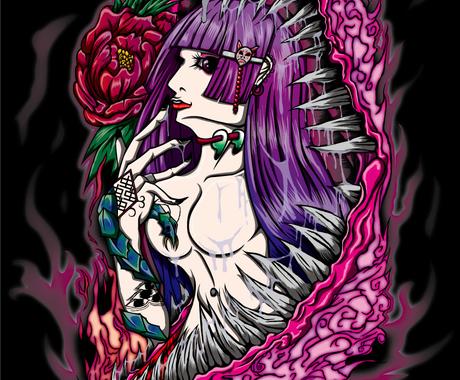 メタル系のイラストを描きます バンドマンや 音楽関係に属した方々 イラスト作成 ココナラ