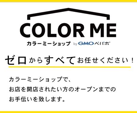 ゼロからカラーミーショップでネットストア作成します 細かい設定やレイアウト設定もお任せください Ecサイト制作 ココナラ