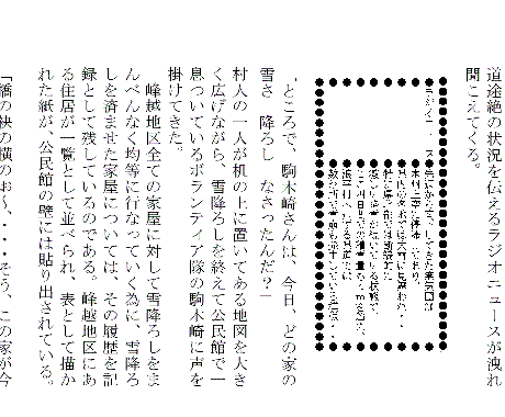 小説『新雪流態物語』をJPGファイルでお届けします 小説物語の読書が好きなかた向けの小説です イメージ2