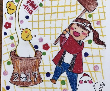 思い出に残るイラストをお届けします かわいいイラスト描きます 動物 人 お花 など イラスト作成 ココナラ