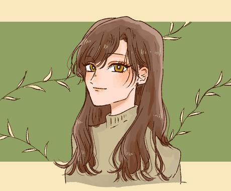 Snsアイコン等に使える素敵なイラスト作成します あなたの希望に沿った綺麗な人物のアイコンお描きします アイコン作成 ココナラ