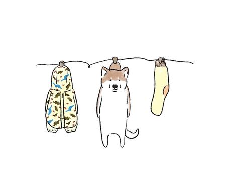 可愛いおしゃれなペット似顔絵をお届けします ペットや飼い主様の似顔絵 その他対象でもご相談に応じます ペットイラスト作成 ココナラ