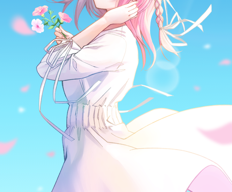 Snsや配信などで使えるイラストを制作します アイコン ヘッダー 配信用サムネ 1枚絵を描きます イラスト作成 ココナラ