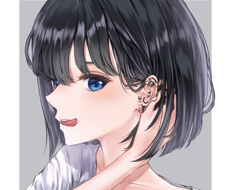 最短７日 綺麗なキャラクターイラストをお描きします インターネット活動などでオリジナルイラストが欲しい方へ イラスト作成 ココナラ