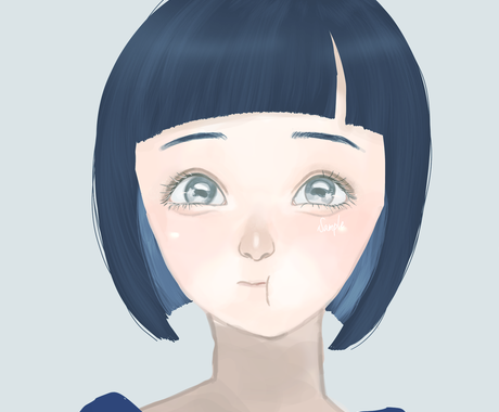 どこか切なくなるようなイラストを描きます 立体感のある塗りが得意です イラスト作成 ココナラ