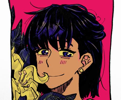 アナログ デジタル両方イラスト描けます 生き生きとした人物の表現 手描きの良さを出すのが得意 似顔絵作成 ココナラ