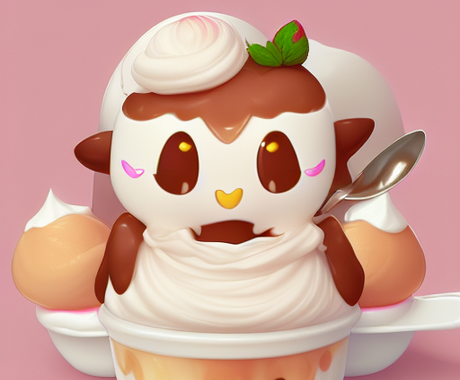 お菓子をキャラクター化したイラストを描きます 最低価格 格安 早い イメージ図やキャッチコピーなどに最適 イラスト作成 ココナラ