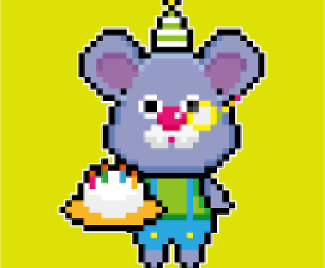 SNS用アイコンなどに使用できるドット絵を作成いたします！ イメージ2