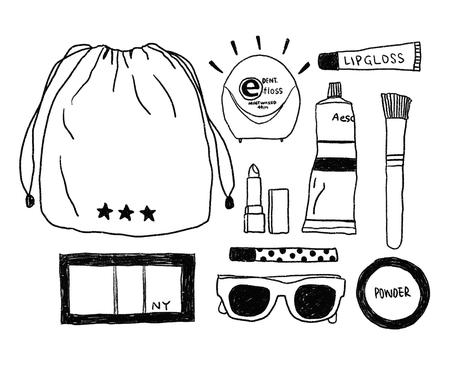 雑誌カタログ Hpのイラスト描きます ワンポイントで格段にお洒落にします イラスト作成 ココナラ