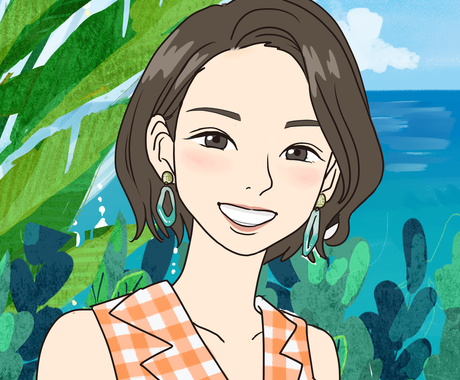 アニメのキャラ風 魅力的な似顔絵を描きます Snsのアイコンやプレゼント ウェルカムボードに 似顔絵作成 ココナラ