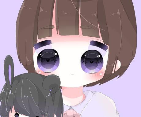 かわいいアイコン作成 スピード納品できます ふわふわ癒し系アイコンいかがですか アイコン作成 ココナラ