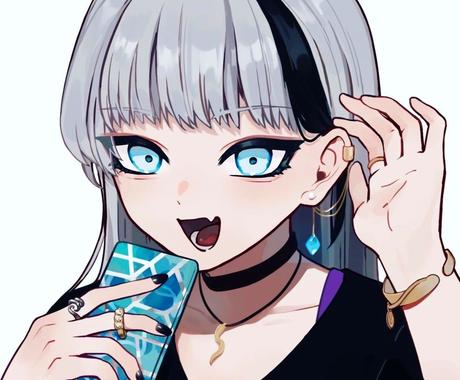 厚塗り風タッチ アイコン向けのイラスト描きます Snsにおいてアイコンは自分の顔 魅せるお顔をお描きします アイコン作成 ココナラ