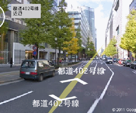 Googleストリートビューのツアーを作成します 店舗までの行き方などの動的なルートの地図を作成します イメージ1