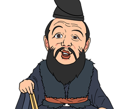 歴史上の人物をデフォルメして描きます アイコン 挿絵 ロゴなどにどうぞ イラスト作成 ココナラ