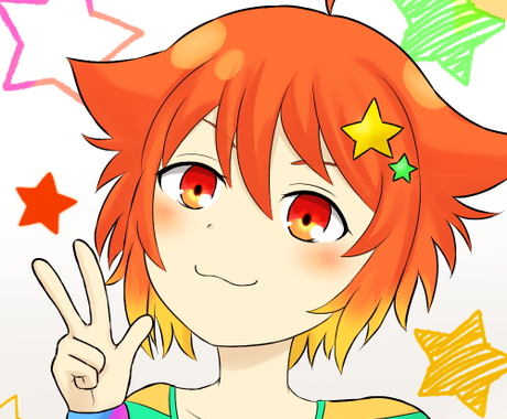 アイコン用イラスト描きます デジタルでアニメ風イラスト 水彩塗りなどに対応 アイコン作成 ココナラ