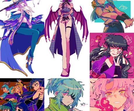 やみかわゆめかわなイラスト作成します Sns等のアイコン等軽い使用も可です イラスト作成 ココナラ